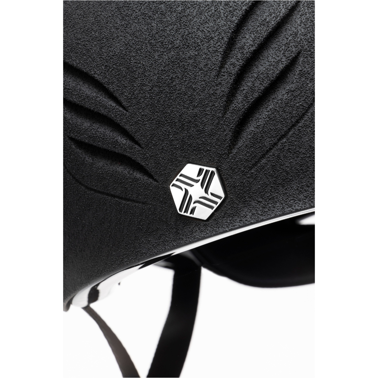 2025 Charles Owen Phoenix Helmet PHXBS - Black Silver